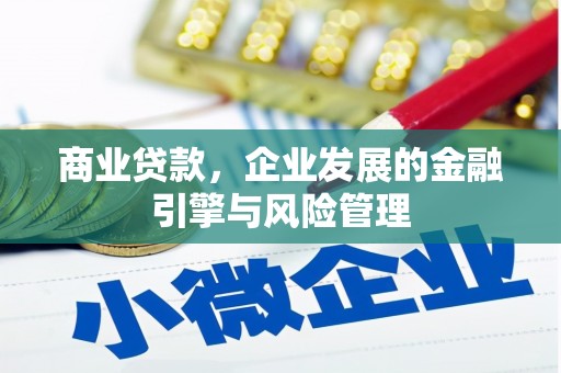 白银商业贷款，企业发展的金融引擎与风险管理