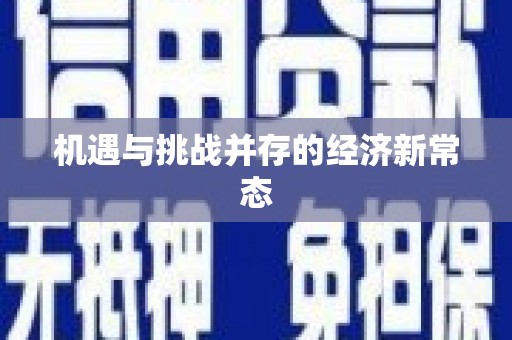 白银机遇与挑战并存的经济新常态