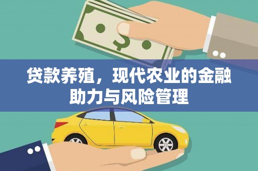 白银贷款养殖，现代农业的金融助力与风险管理