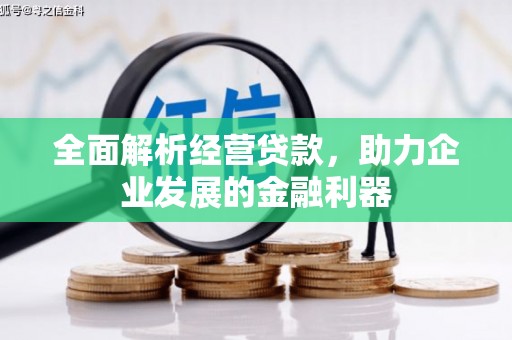 白银全面解析经营贷款，助力企业发展的金融利器