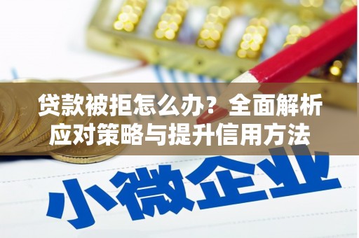 白银贷款被拒怎么办？全面解析应对策略与提升信用方法