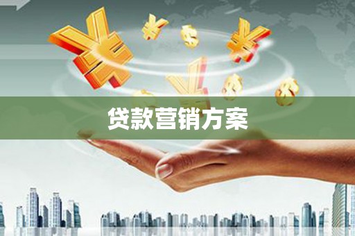 白银贷款营销方案