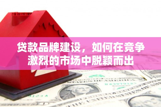 白银贷款品牌建设，如何在竞争激烈的市场中脱颖而出