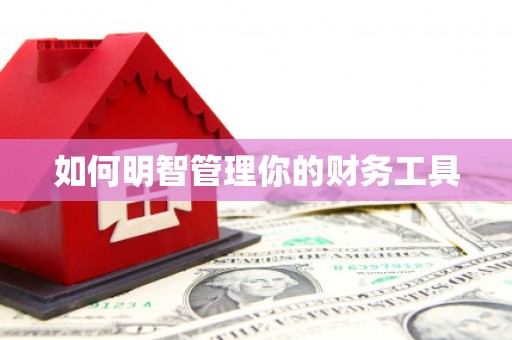白银如何明智管理你的财务工具
