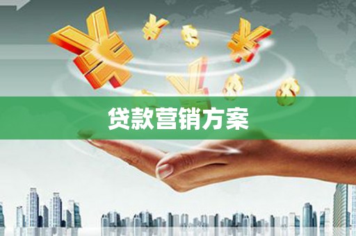 白银贷款营销方案