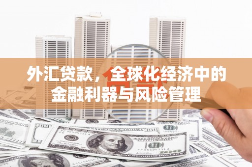 白银外汇贷款，全球化经济中的金融利器与风险管理