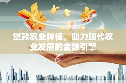 白银贷款农业种植，助力现代农业发展的金融引擎