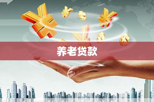 白银养老贷款