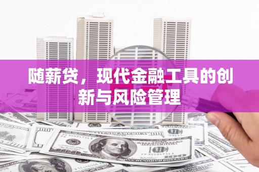 白银随薪贷，现代金融工具的创新与风险管理