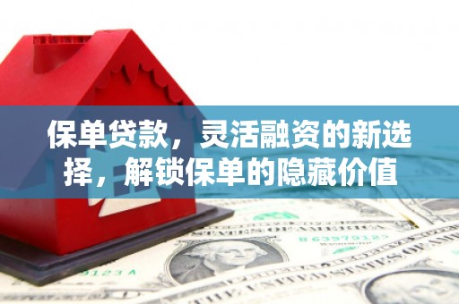 白银保单贷款，灵活融资的新选择，解锁保单的隐藏价值