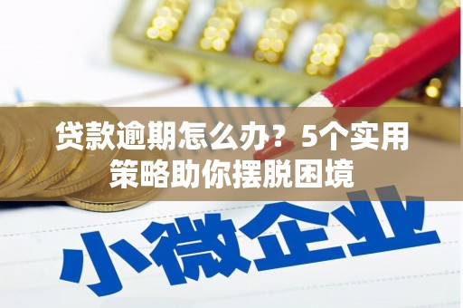 白银贷款逾期怎么办？5个实用策略助你摆脱困境
