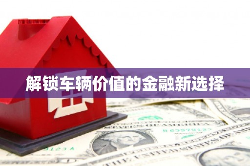 白银解锁车辆价值的金融新选择