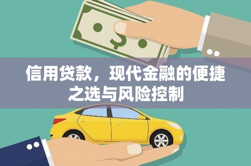 白银信用贷款，现代金融的便捷之选与风险控制