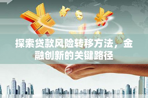 白银探索贷款风险转移方法，金融创新的关键路径