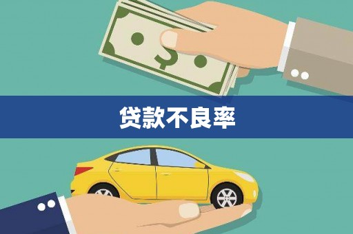 白银贷款不良率