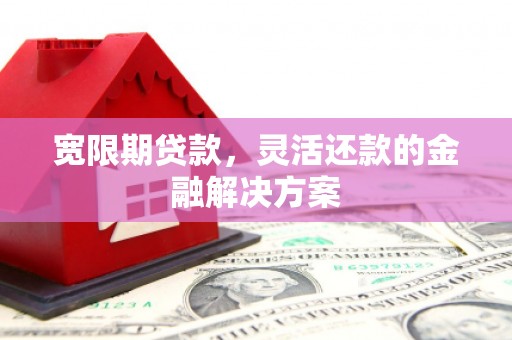 白银宽限期贷款，灵活还款的金融解决方案