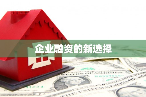 白银企业融资的新选择