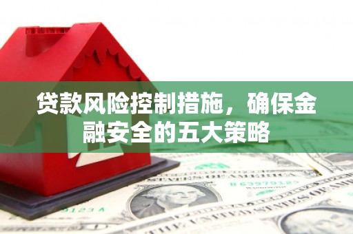 白银贷款风险控制措施，确保金融安全的五大策略