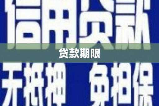白银贷款期限