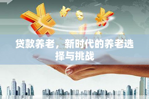 白银贷款养老，新时代的养老选择与挑战