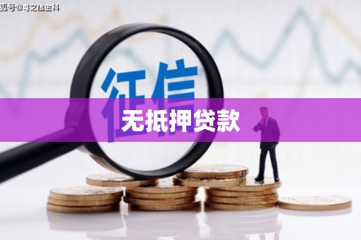 白银无抵押贷款