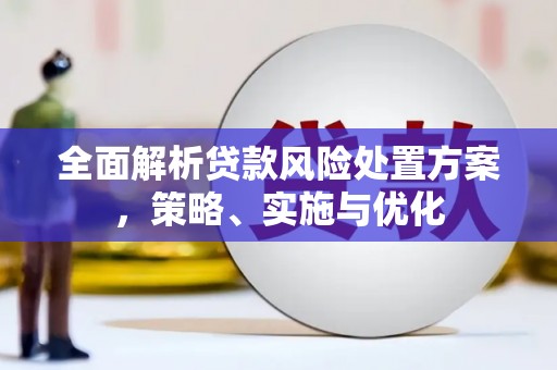 白银全面解析贷款风险处置方案，策略、实施与优化