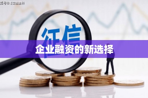 白银企业融资的新选择