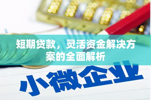 白银短期贷款，灵活资金解决方案的全面解析