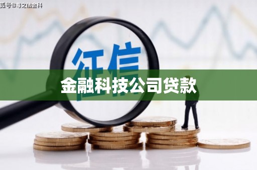 白银金融科技公司贷款