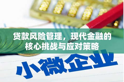 白银贷款风险管理，现代金融的核心挑战与应对策略