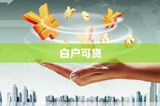 白银白户可贷