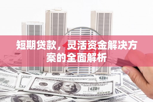 白银短期贷款，灵活资金解决方案的全面解析