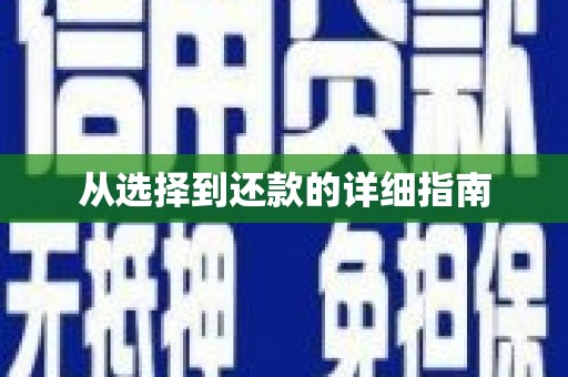 白银从选择到还款的详细指南