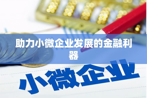 白银助力小微企业发展的金融利器