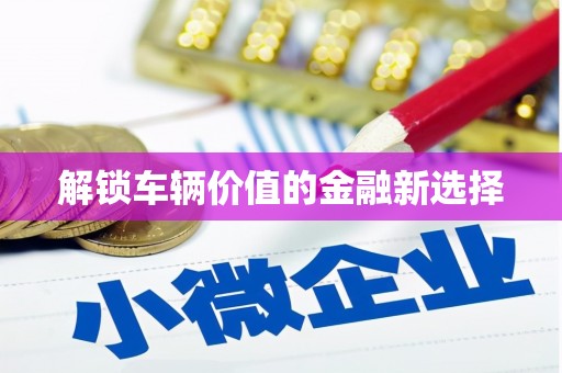 白银解锁车辆价值的金融新选择