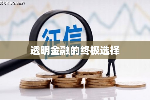 白银透明金融的终极选择