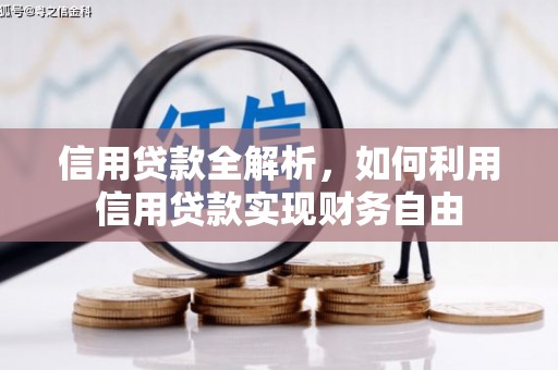 白银信用贷款全解析，如何利用信用贷款实现财务自由