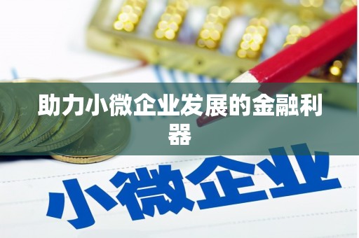 白银助力小微企业发展的金融利器